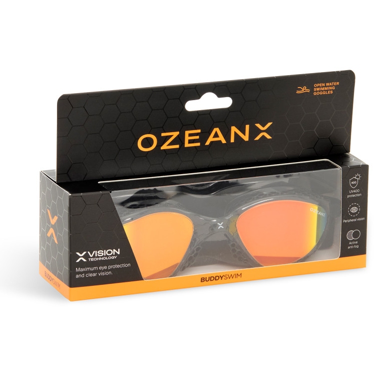 Buddyswim Ozean Schwimmbrille | Anti-Beschlag, UV400 Mit Periphere Sicht