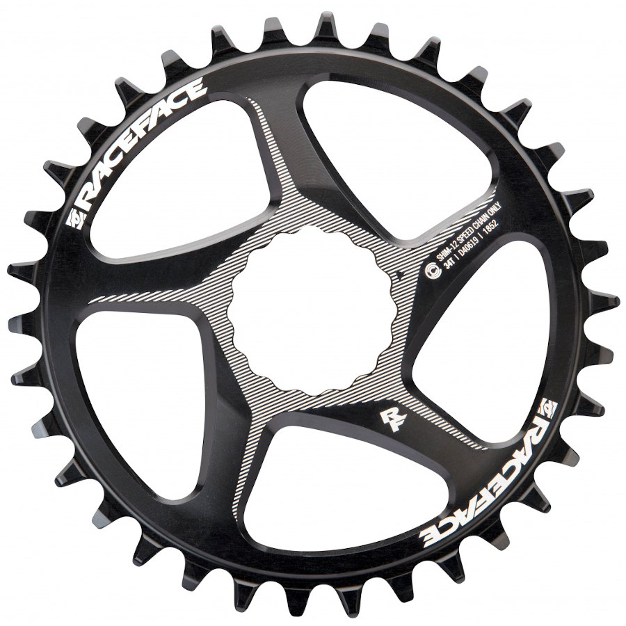 Productfoto van Race Face Cinch Direct Mount Narrow Wide Chainring - Shimano 12-speed - black