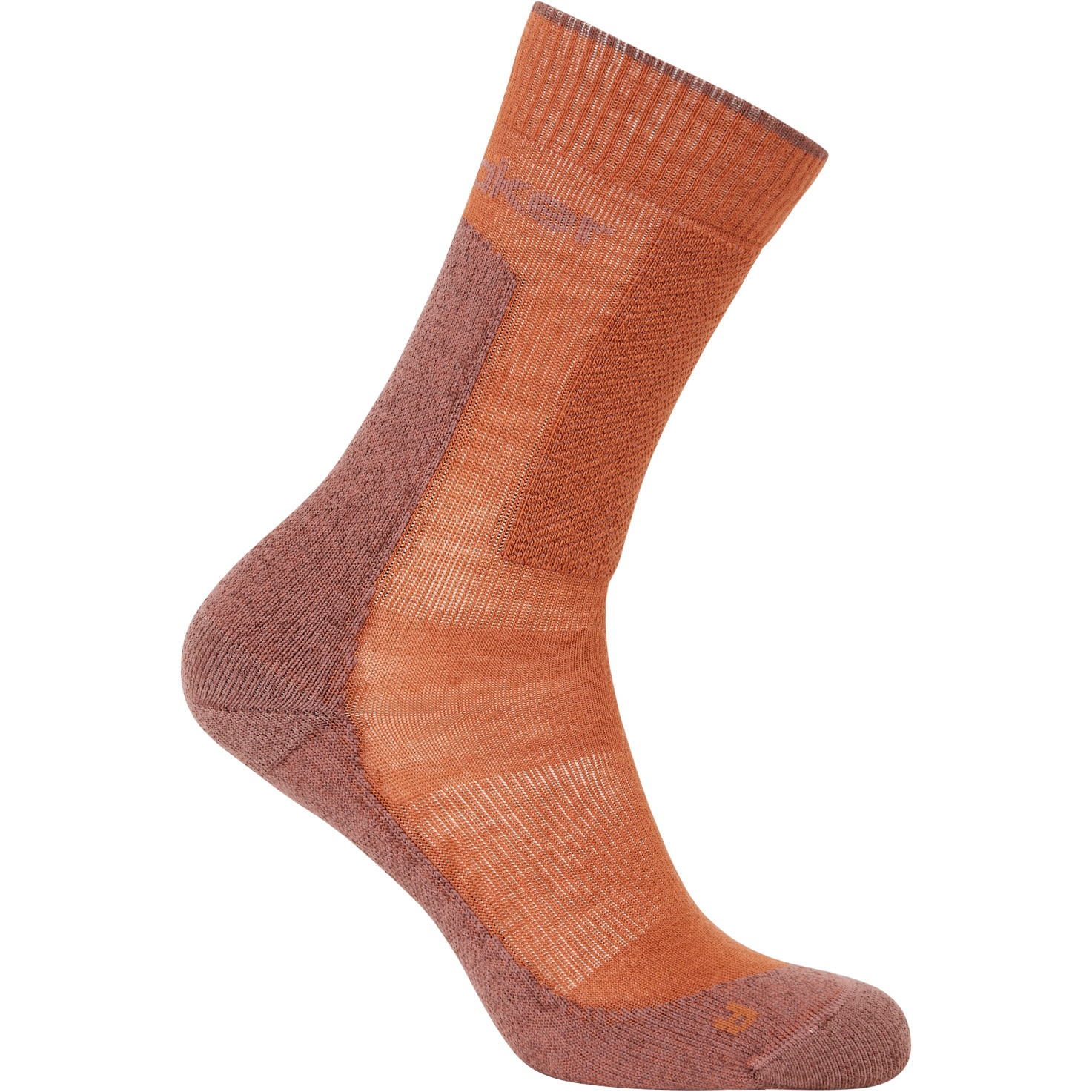 Photo produit de Icebreaker Chaussettes Femme - Merino Hike+ Medium Crew - Dusty Clay/Carob