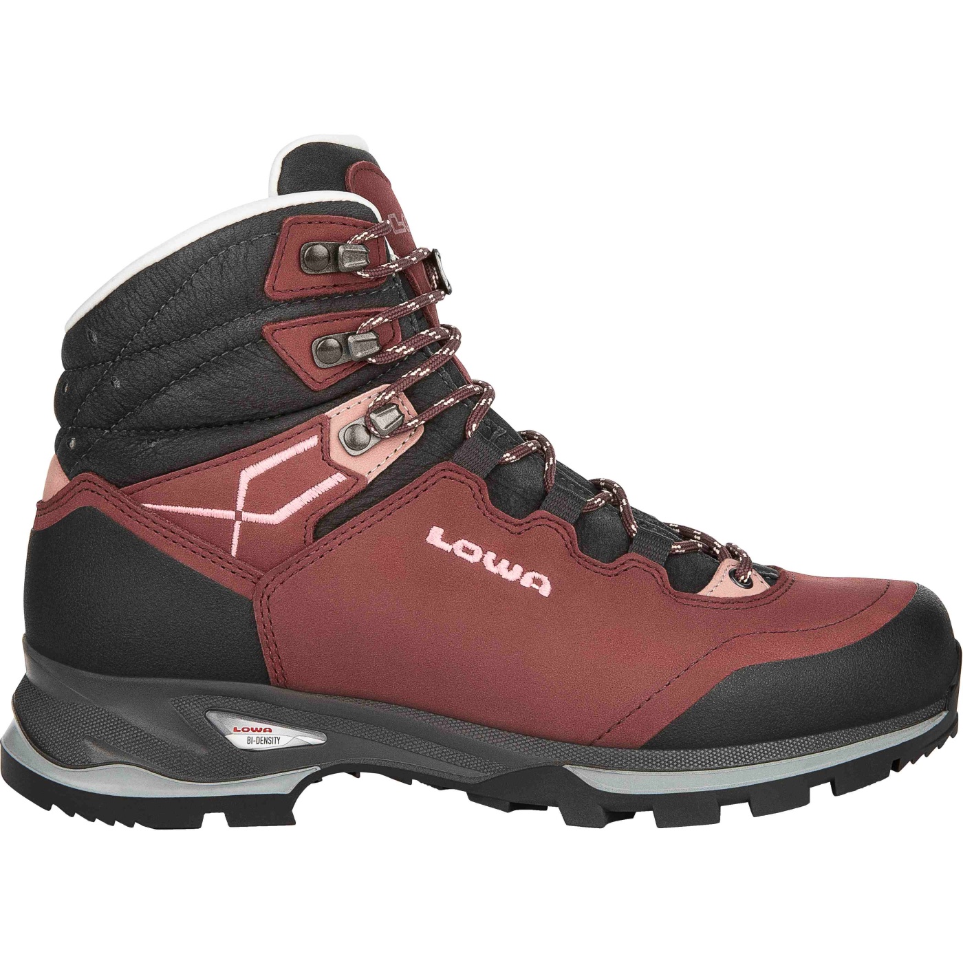 Picture of LOWA Lady Light LL Women&#039;s Trekking Boots - burgundy/rosé