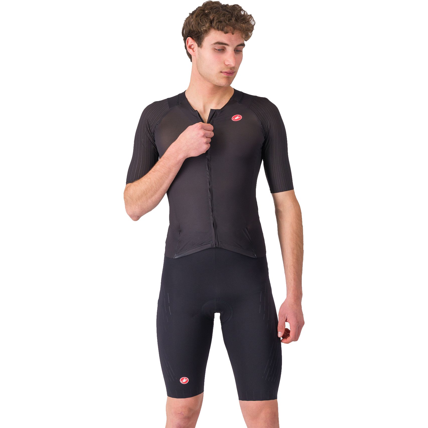 Photo produit de Castelli Combinaison Vélo Homme - Free Sanremo 3 - noir 010