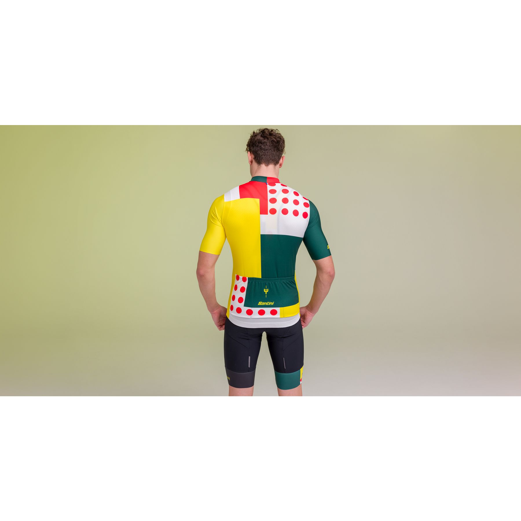Santini Combo Cycling Jersey Men - Tour de France™ 2026 Collection