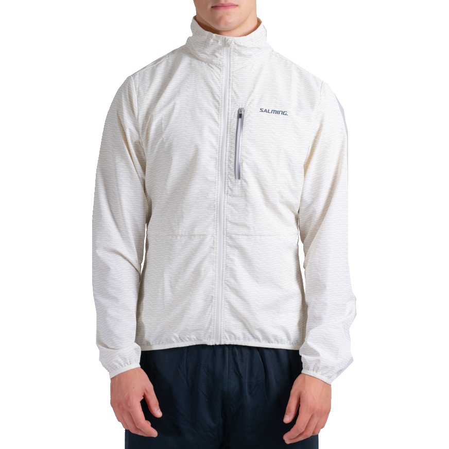 Image of Salming Essential Run Jacket Men - light grey