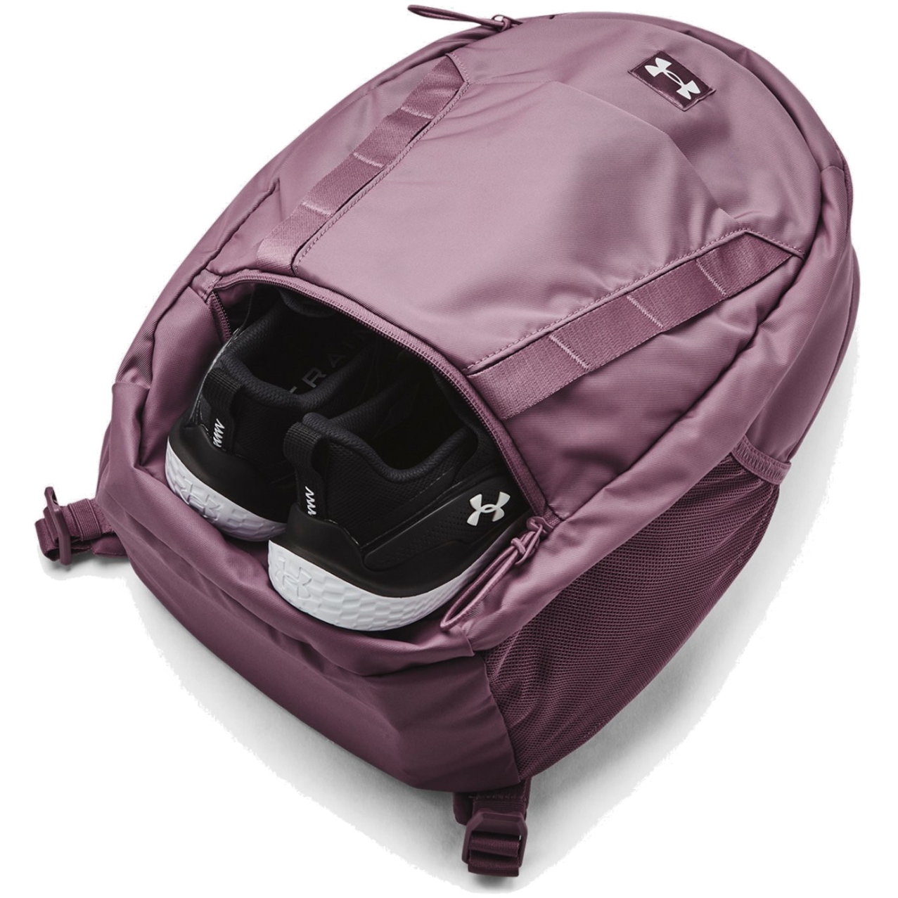 Under Armour Hustle Sport Backpack Misty Purple/ White