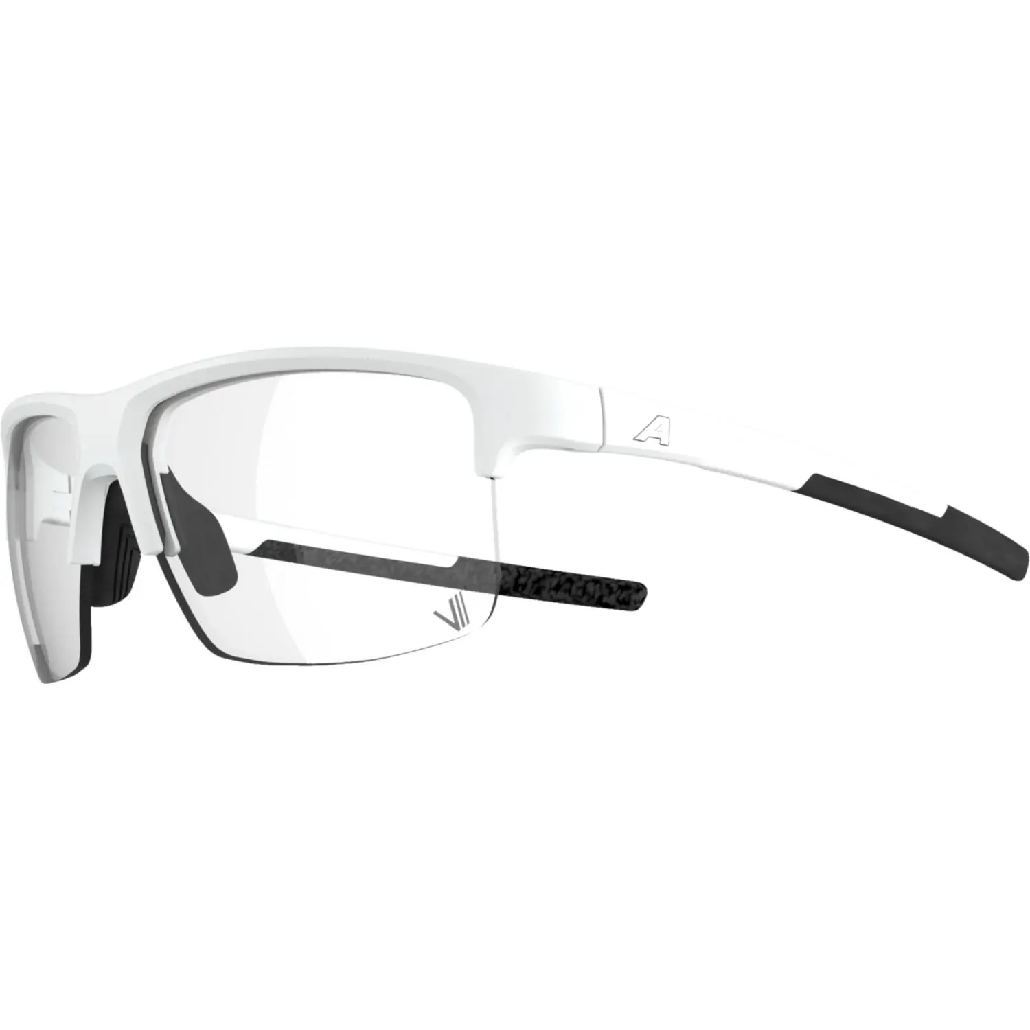 Alpina Eagle V Glasses - white matt/Varioflex | BIKE24