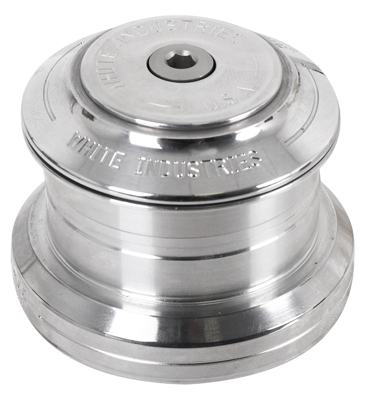 WHITE INDUSTRIES 1 1/8” headset シルバー White Industries Zero Stack Headset (Silver) (1-1/8
