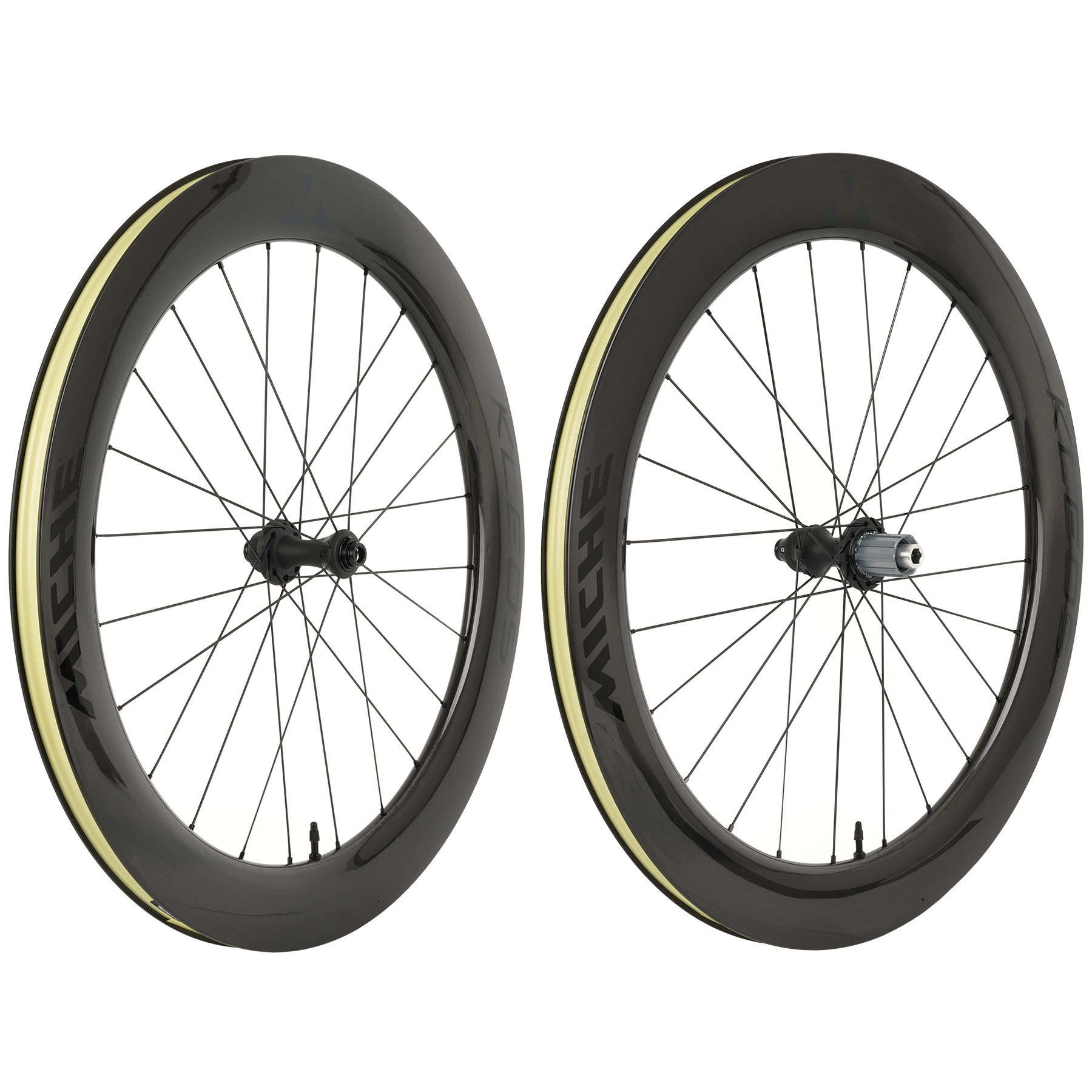 Produktbild von Miche Kleos 67 Laufradsatz - 28&quot; | Carbon | Tubeless | Centerlock - 12x100mm | 12x142mm - Shimano HG L