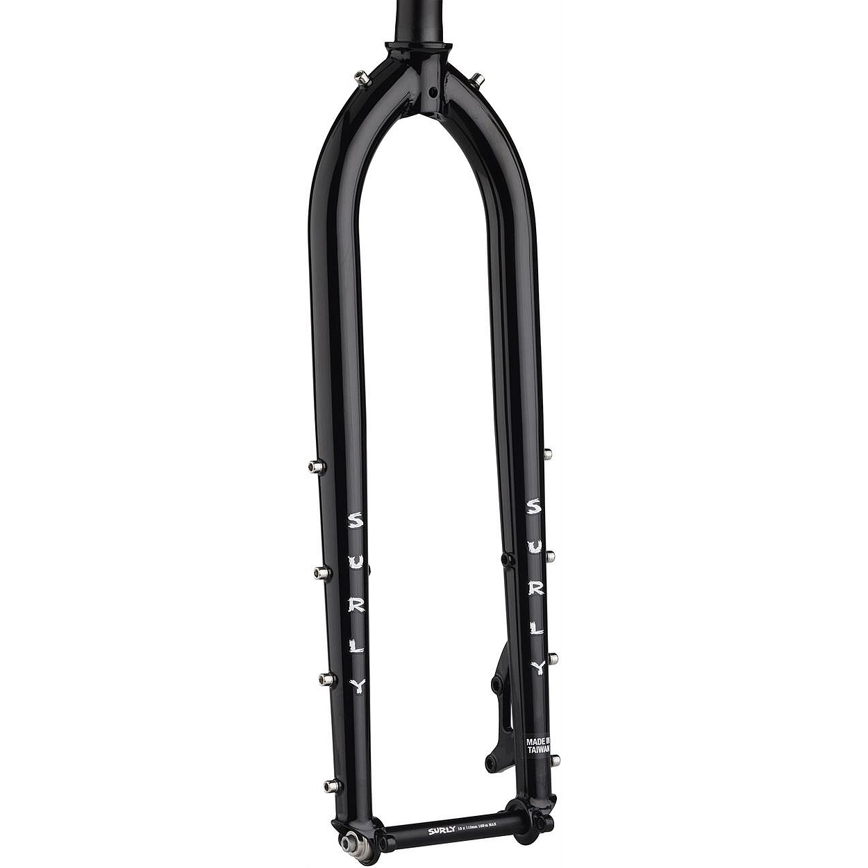 Productfoto van Surly Dinner 26/27.5/29&quot; Starre Voorvork | 50mm Offset | 1 1/8&quot; Ahead | 15x110mm - zwart