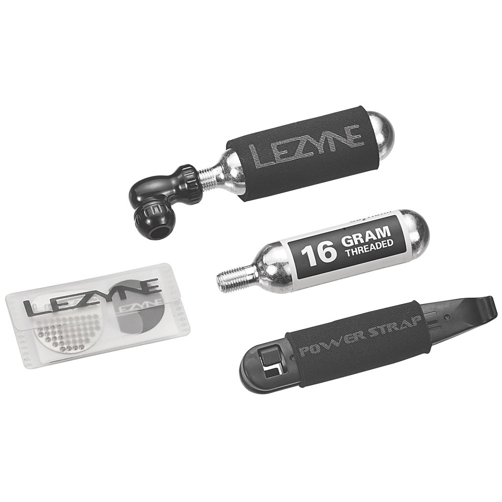 Image of Lezyne Repair Kit CO2 Cartridge Pump + Tire Repair Kit