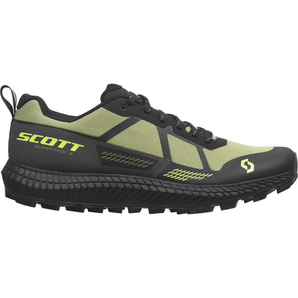 Image de SCOTT Supertrac 3 Chaussures Running - mud green/black