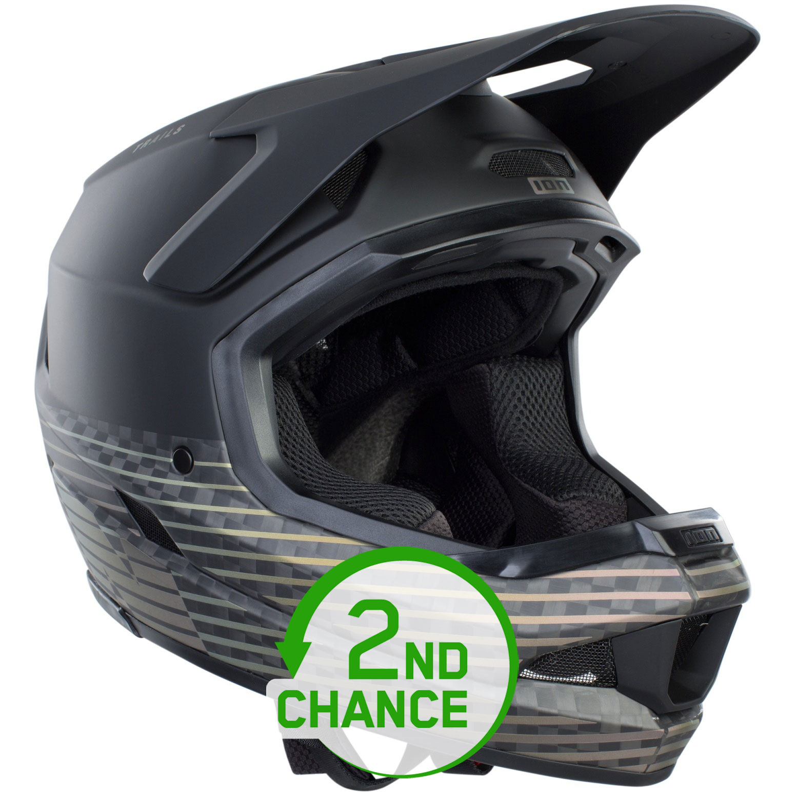 Bild von ION Bike Full Face Helm Scrub Select MIPS EU/CE - schwarz - B-Ware