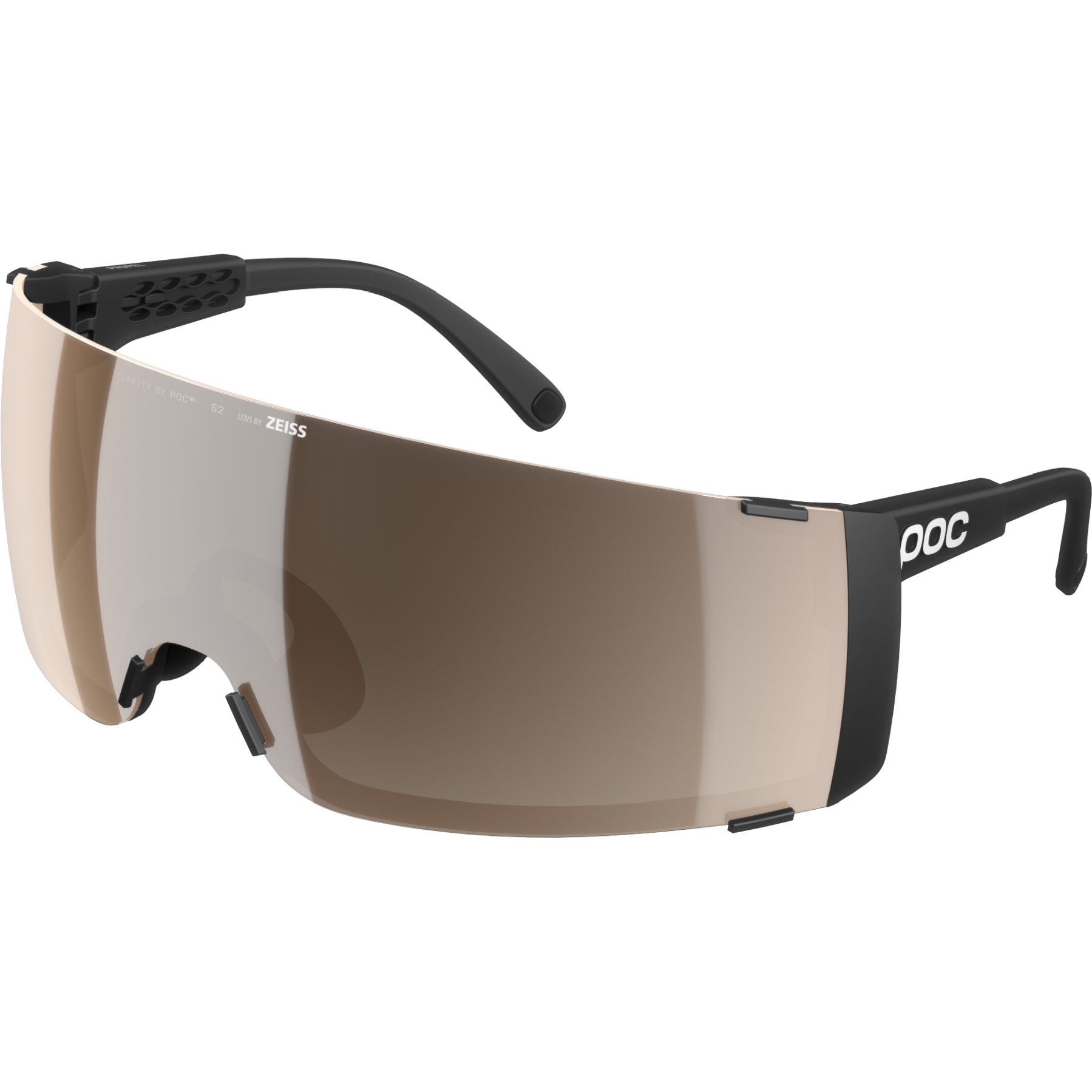 Produktbild von POC Propel Brille - Uranium Black / Clarity Trail/Partly Sunny Silver