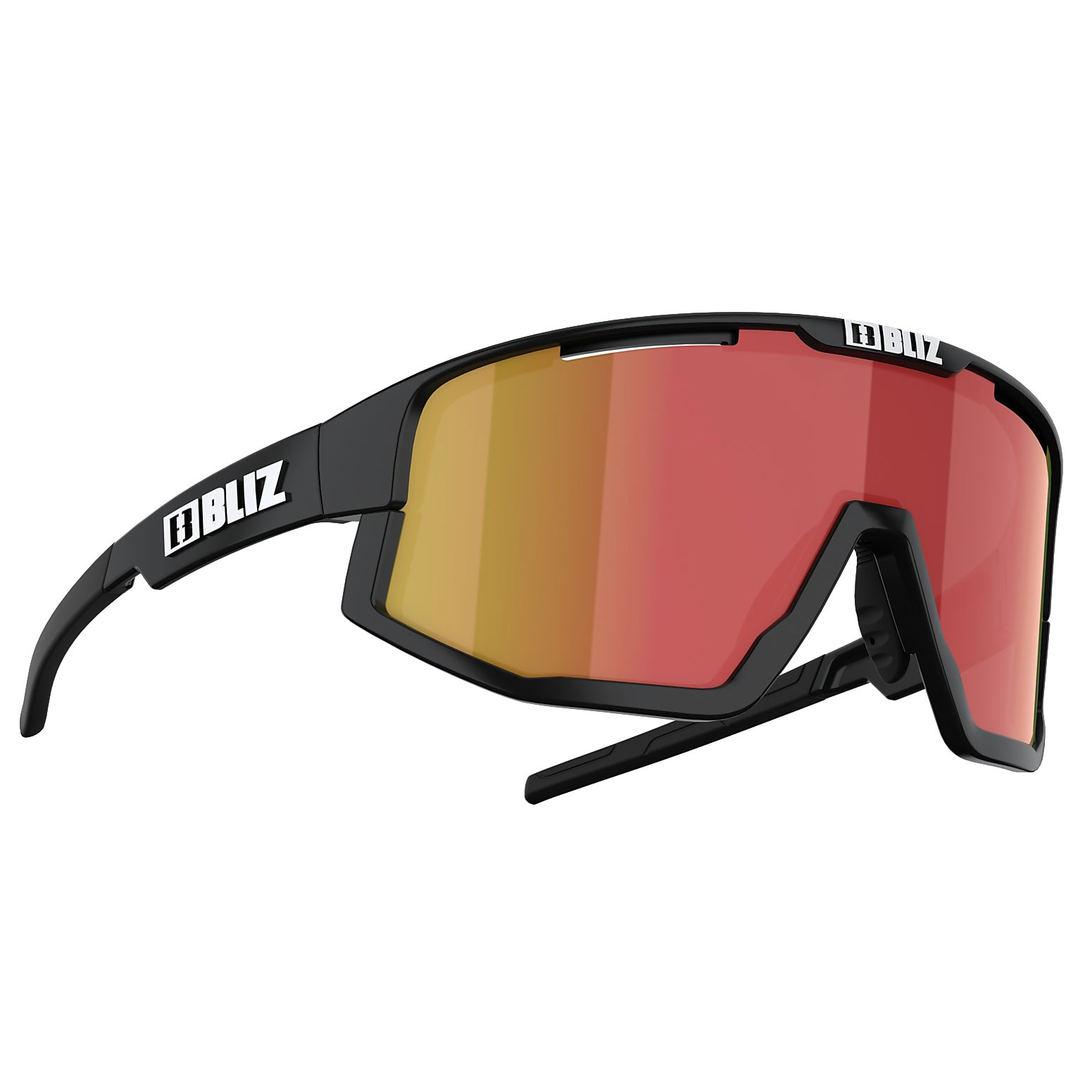 Produktbild von Bliz Vision Brille - Matt Black / Brown - Red Multi