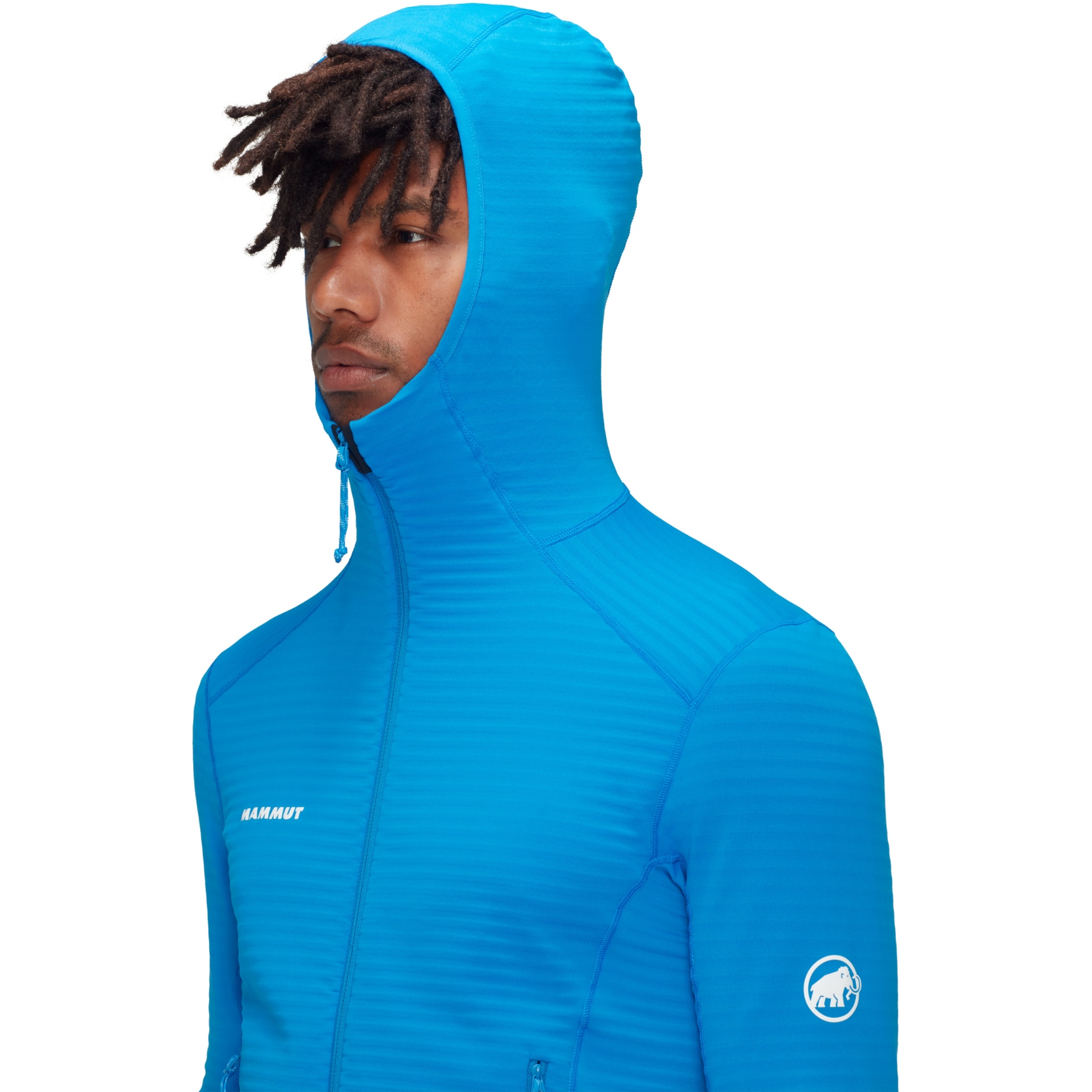 Mammut Taiss Light Midlayer Hooded Jacket Men - glacier blue | BIKE24