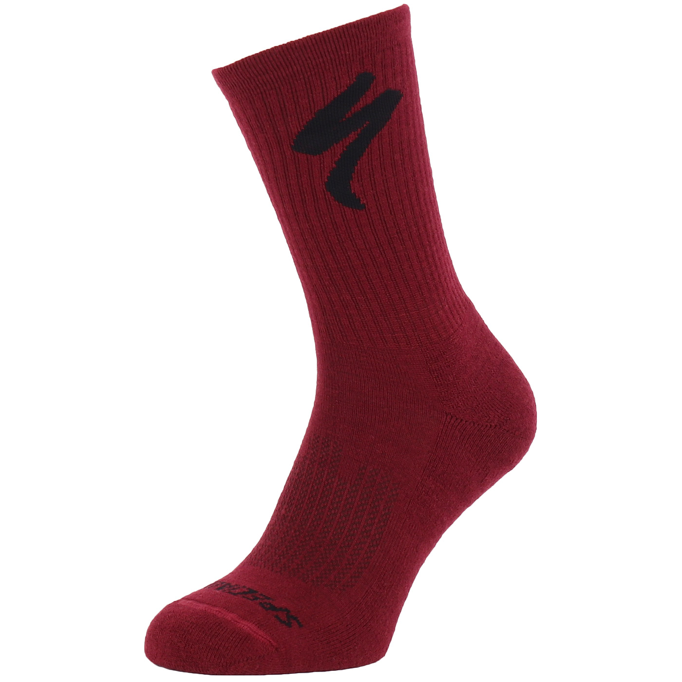 Foto de Specialized Calcetines - Merino Midweight Tall Logo - maroon