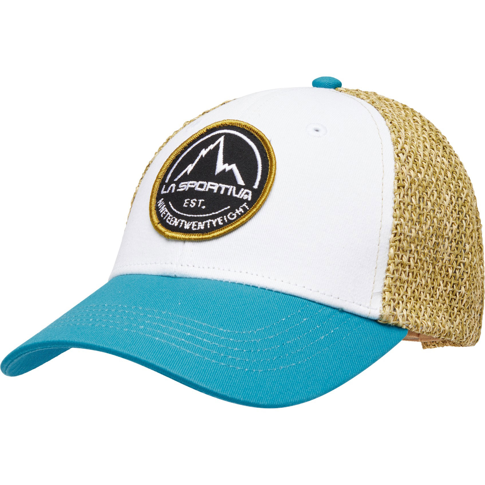 Produktbild von La Sportiva Belayer Cap - White/Tropic Blue