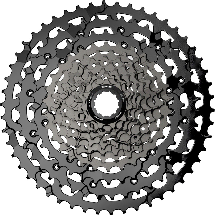Shimano CS-LG700 Cassette - LinkGlide | 11-speed - 11-50 Teeth