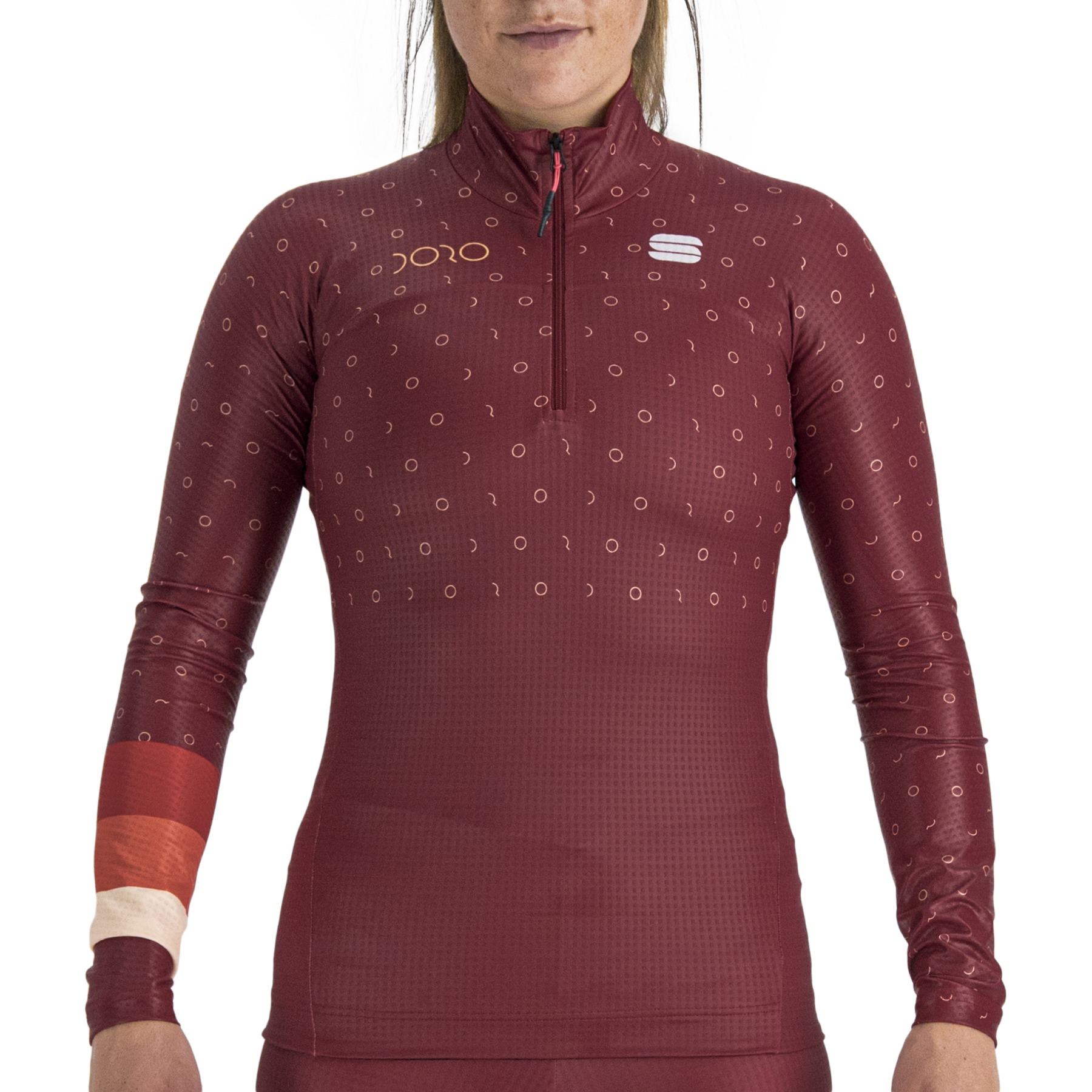 Picture of Sportful Doro Apex Women&#039;s Jersey - 622 Red Rumba