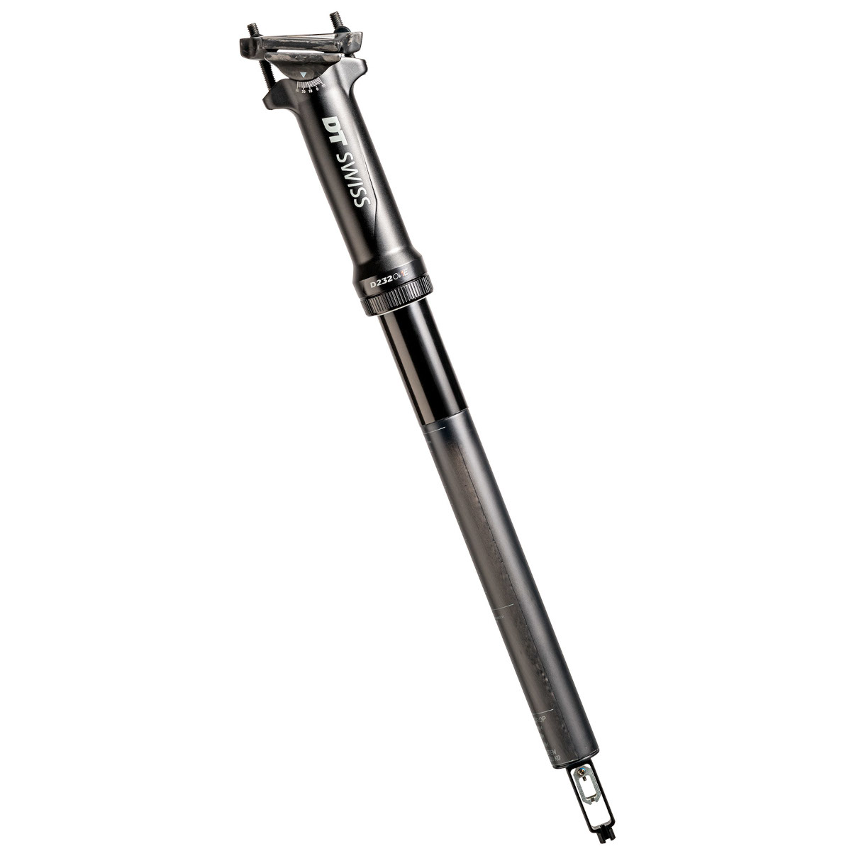 Picture of DT Swiss D 232 ONE Carbon Dropper Seatpost - 60mm Travel - 30.9mm - L1 Trigger