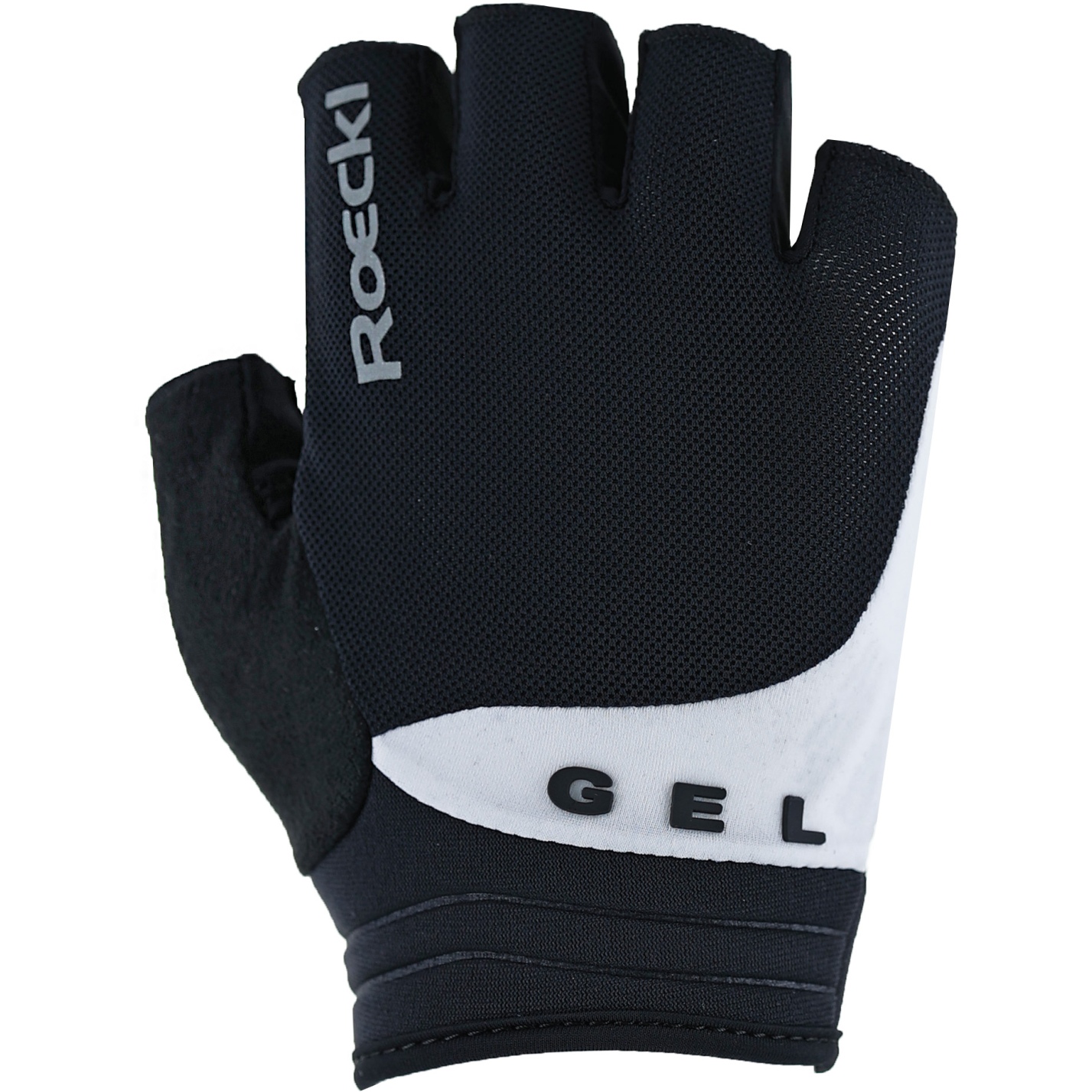 Picture of Roeckl Sports Itamos 2 Cycling Gloves - black/white 9100