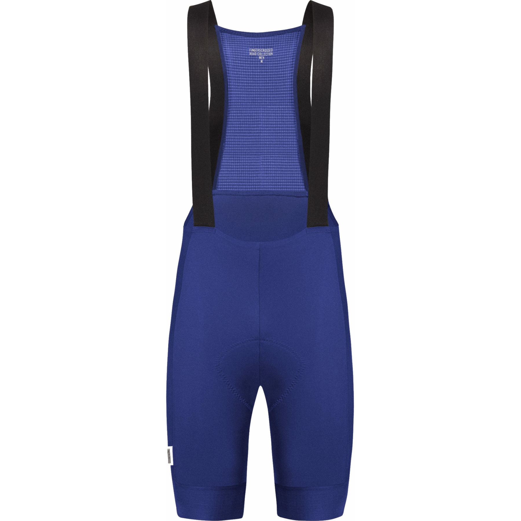 Photo produit de FINGERSCROSSED Cuissard à Bretelles Court Cycliste Homme - Road - Navy
