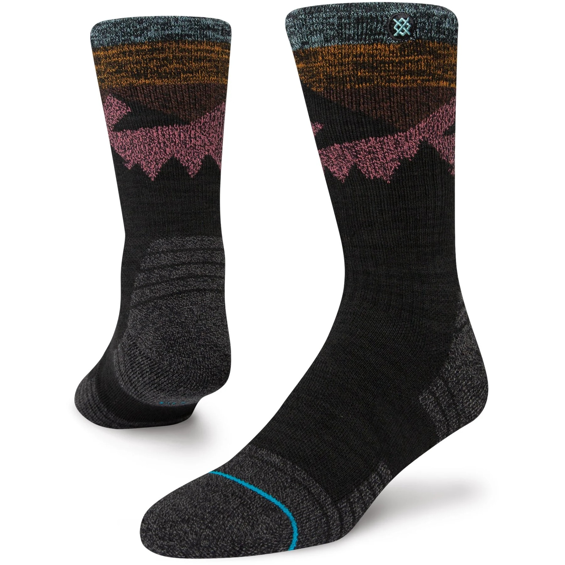Picture of Stance Divided Crew Socks Unisex - sienna