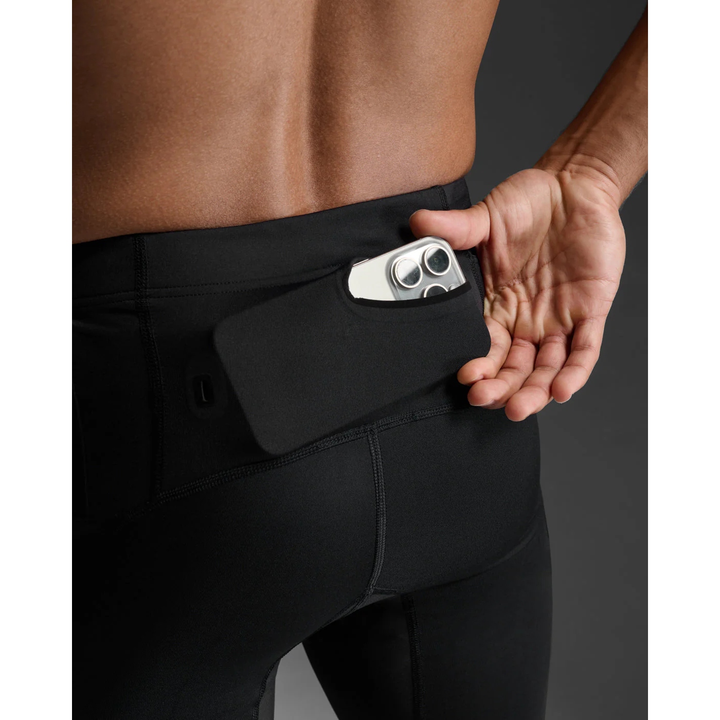 2XU Elite MCS Run Compression Tights Men - black/black