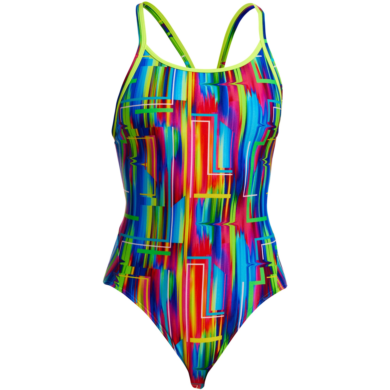 Productfoto van Funkita Diamond Back Eco Badpak Dames - The Glitch