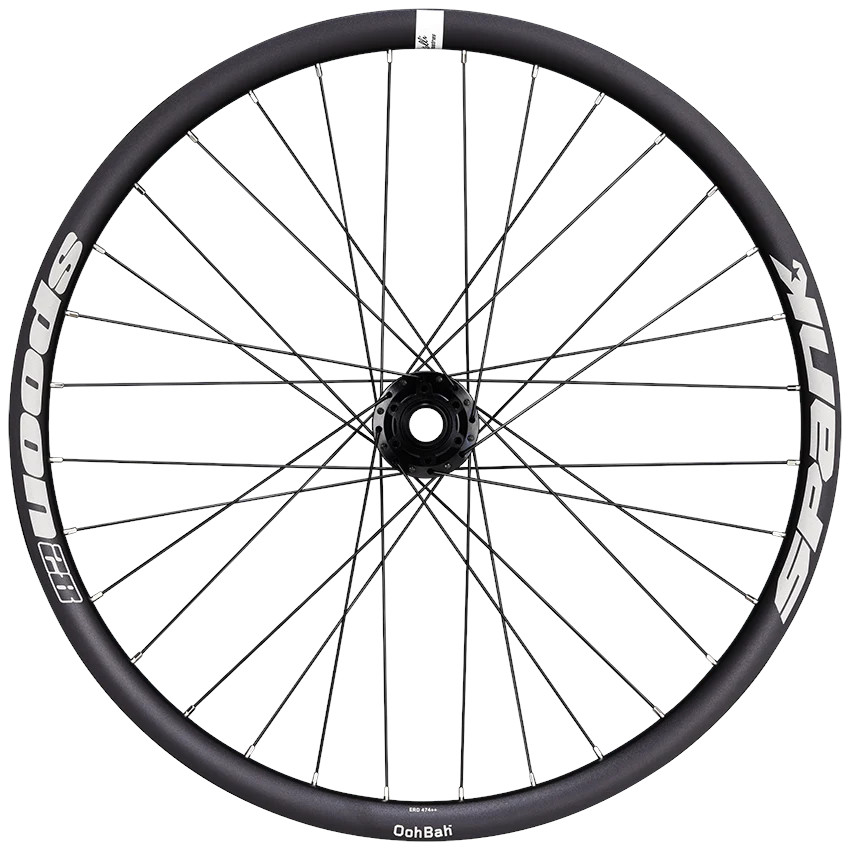 Bild von Spank Spoon 28 Hinterrad - 24" | Aluminium | Clincher | 6-Loch - 12x142mm - HG | schwarz
