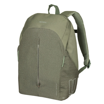 Picture of Basil B-Safe Commuter Bicycle Backpack 13L - olive green