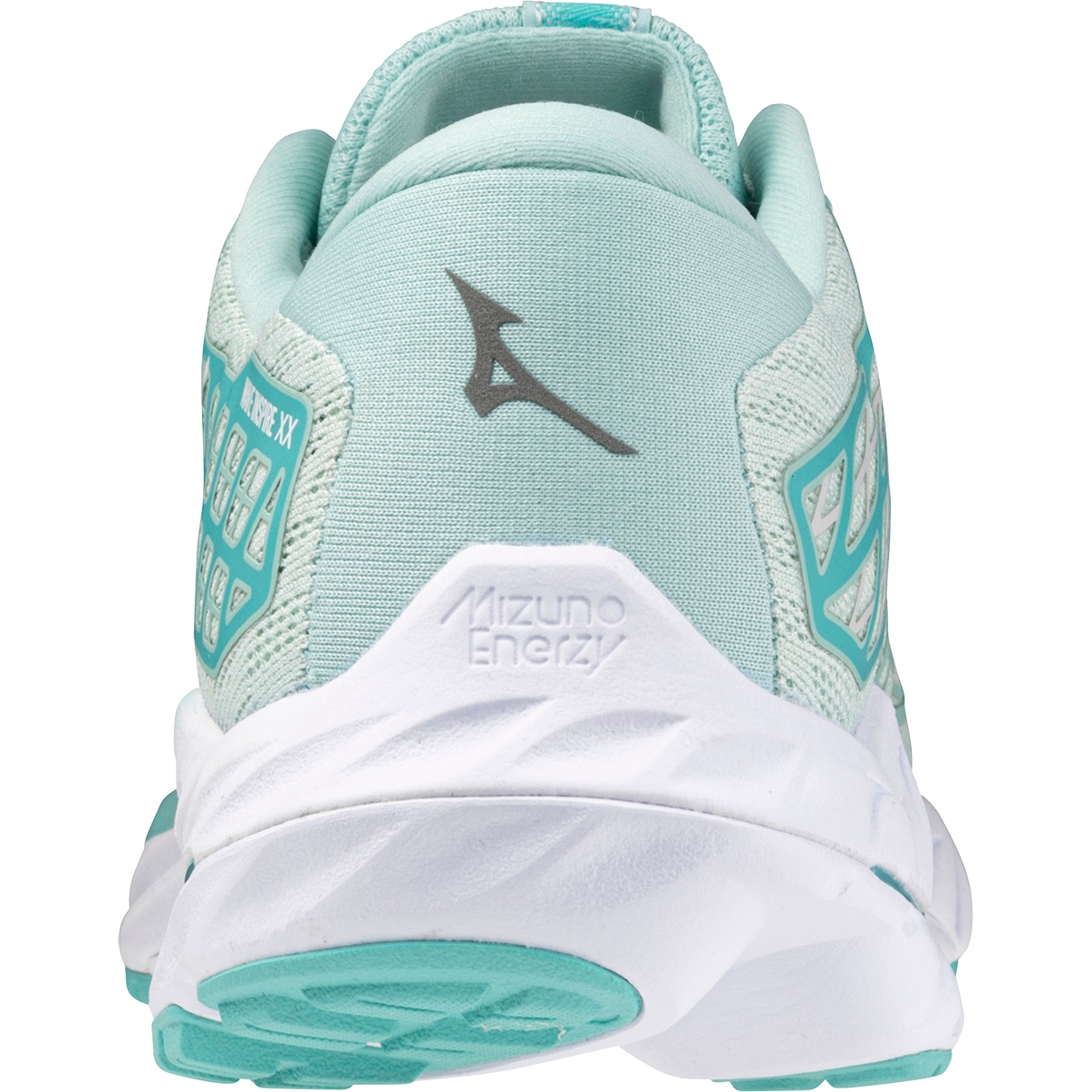 Mizuno Wave Rider 24 Women's Running Shoe Eggshell Blue White