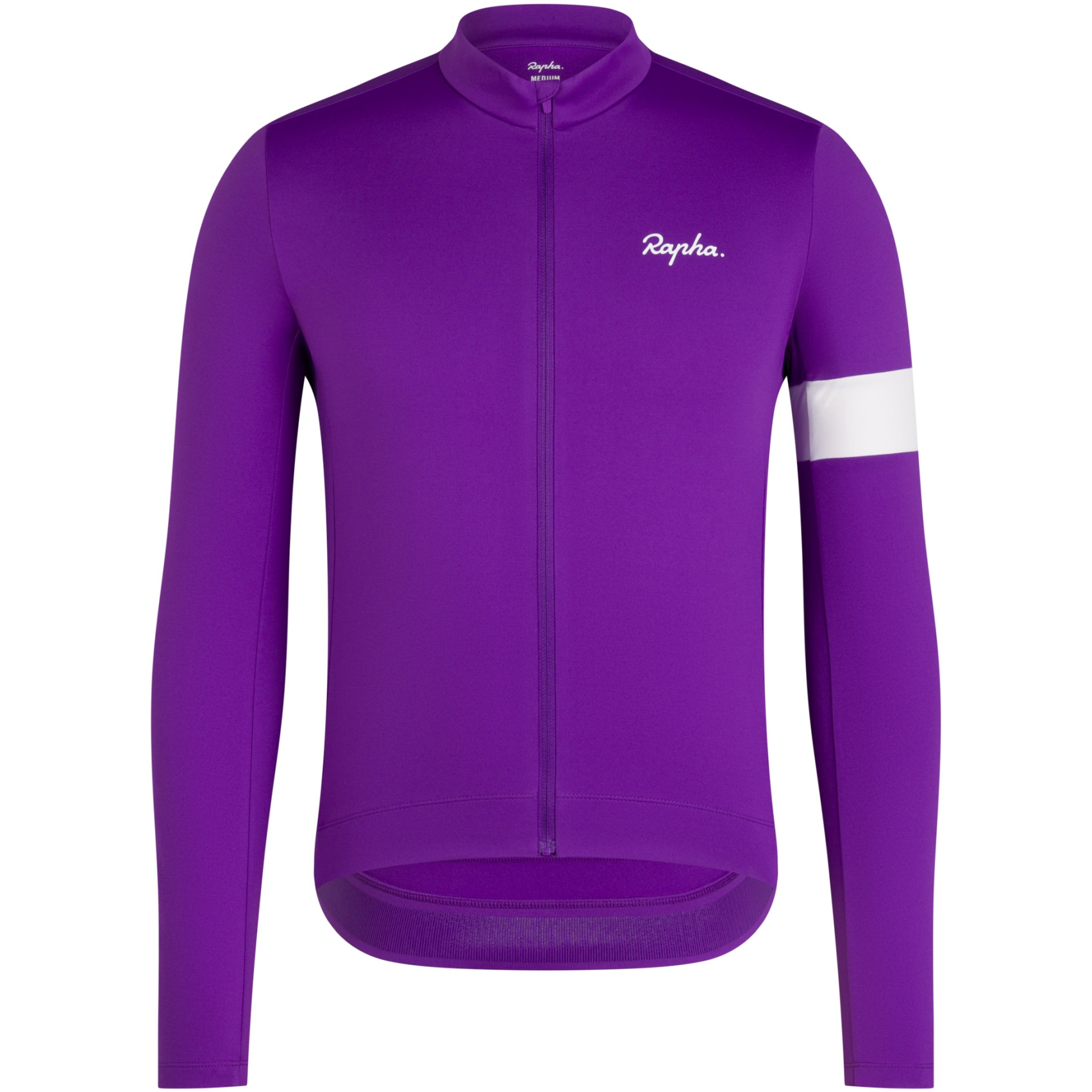 Rapha Core Thermal Long Sleeve Jersey Men - ultraviolet/white | BIKE24