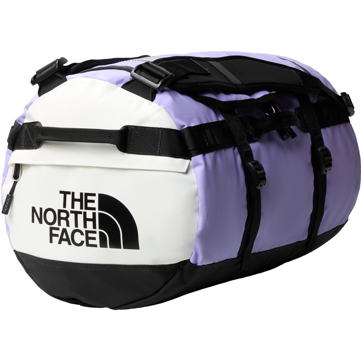 Picture of The North Face Base Camp Duffel - Small - High Purple/Astro Lime/White Dune