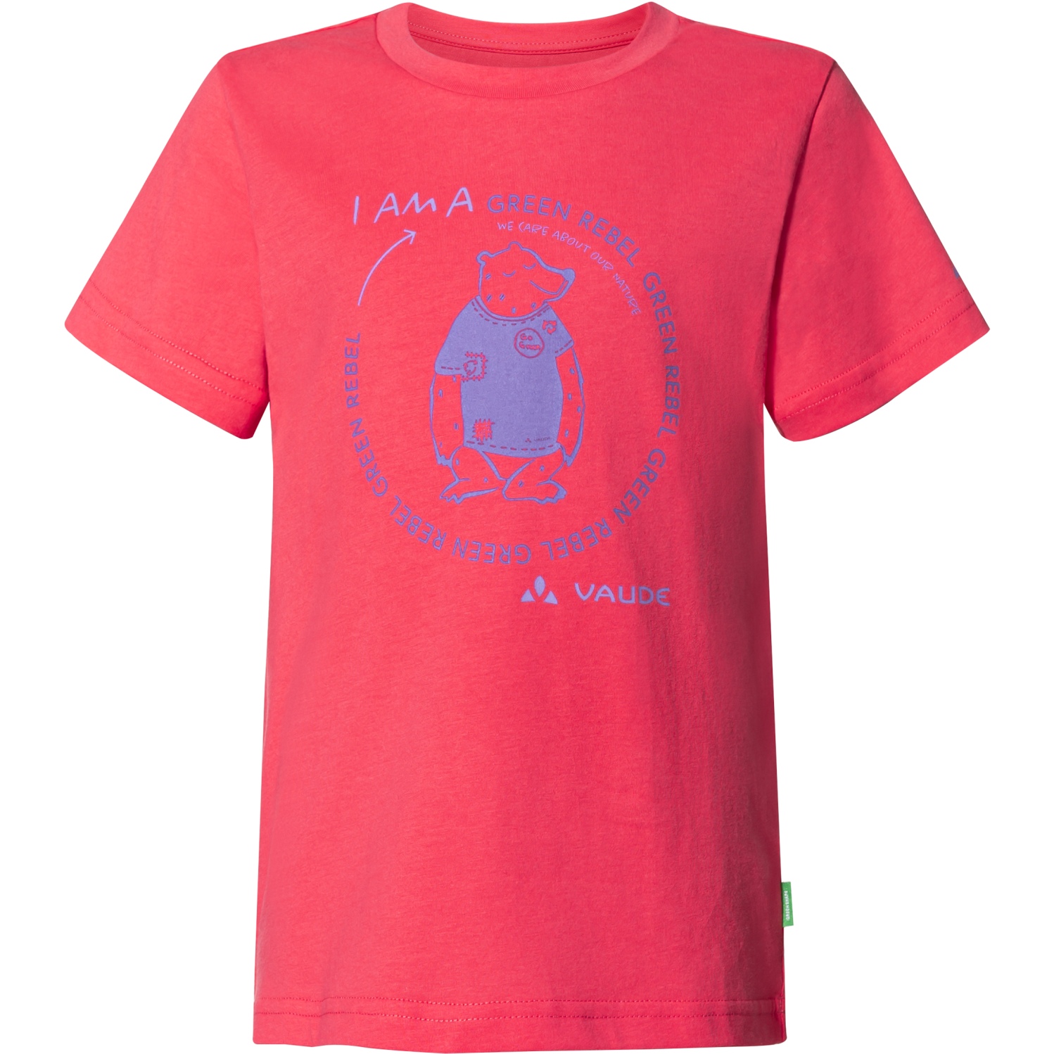 Picture of Vaude Lezza T-Shirt Kids - bright pink/lilac