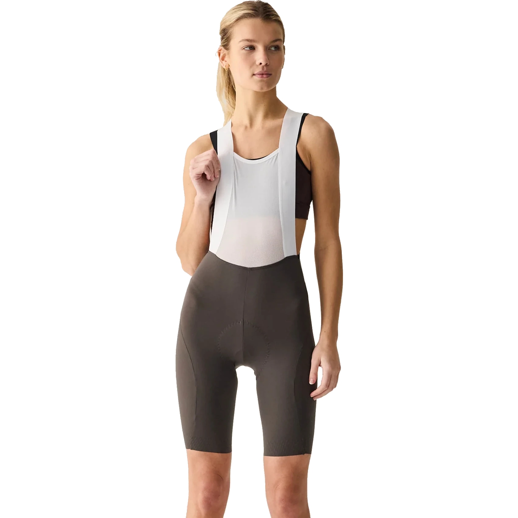 Produktbild von Velocio Luxe Trägershorts Damen - Black Olive