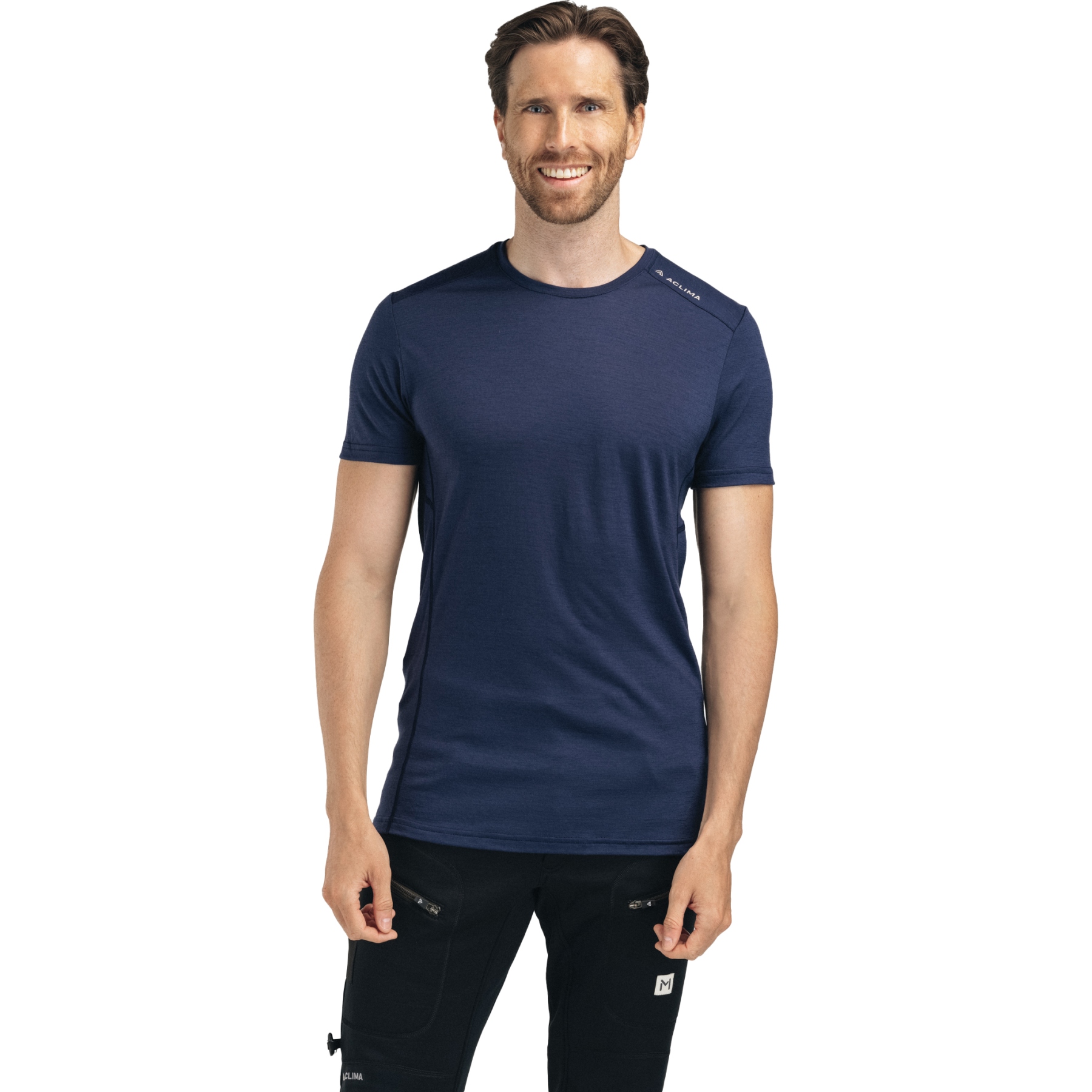 Bild von Aclima Lightwool 140 Trail T-Shirt Herren - navy blazer