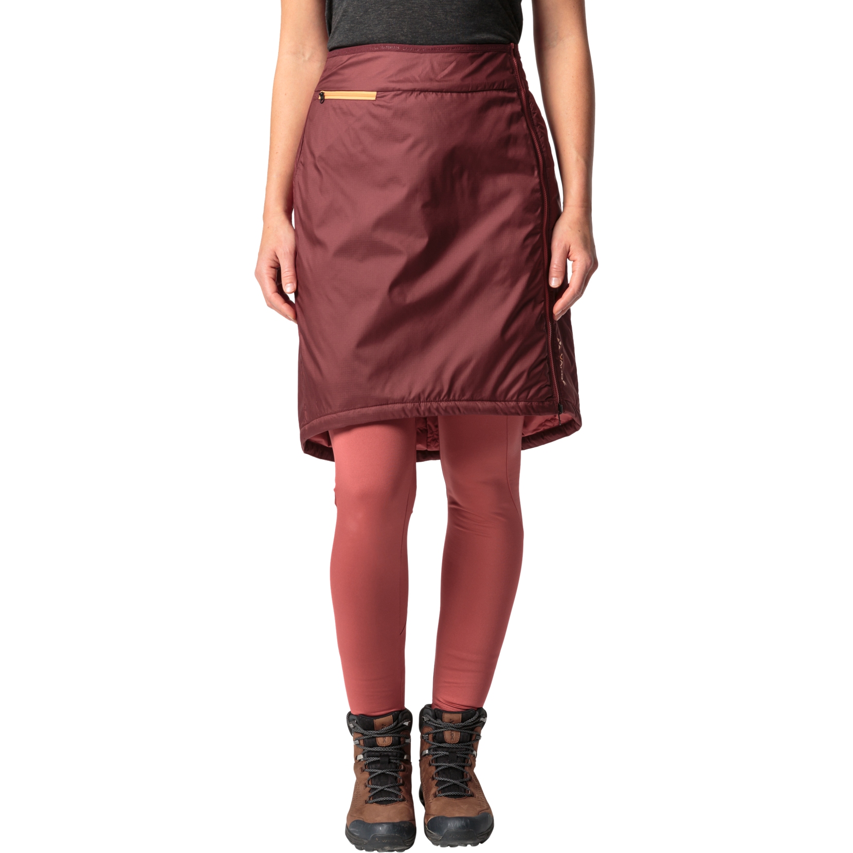 Picture of Vaude Neyland Padded Skirt Women - dark cherry