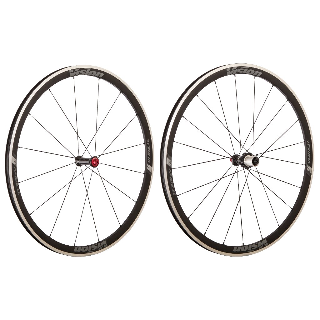 Picture of Vision TriMax 35 Wheelset - Tubeless Ready - Clincher - SRAM XDR