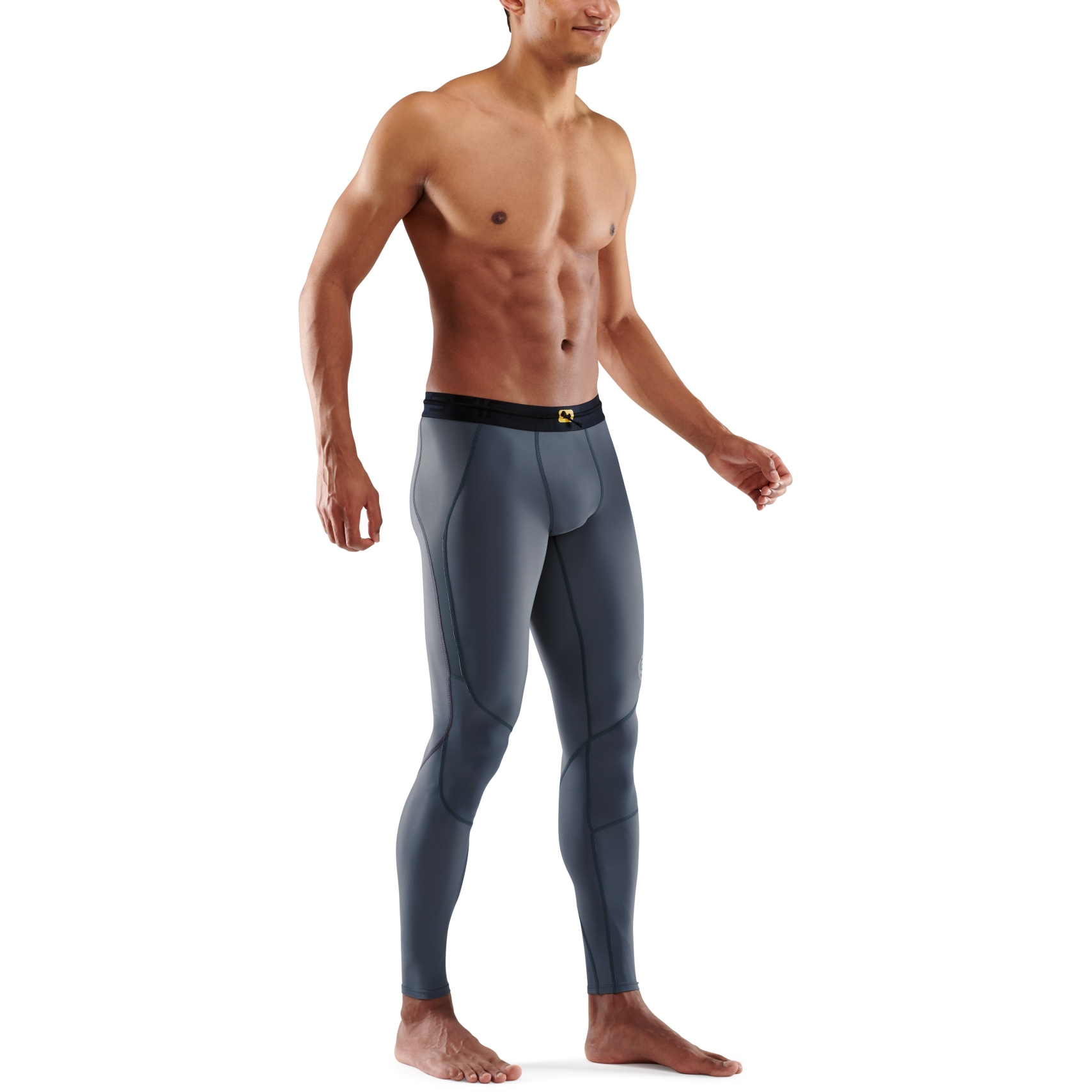 SKINS 3-Series Long Tights Men - Charcoal