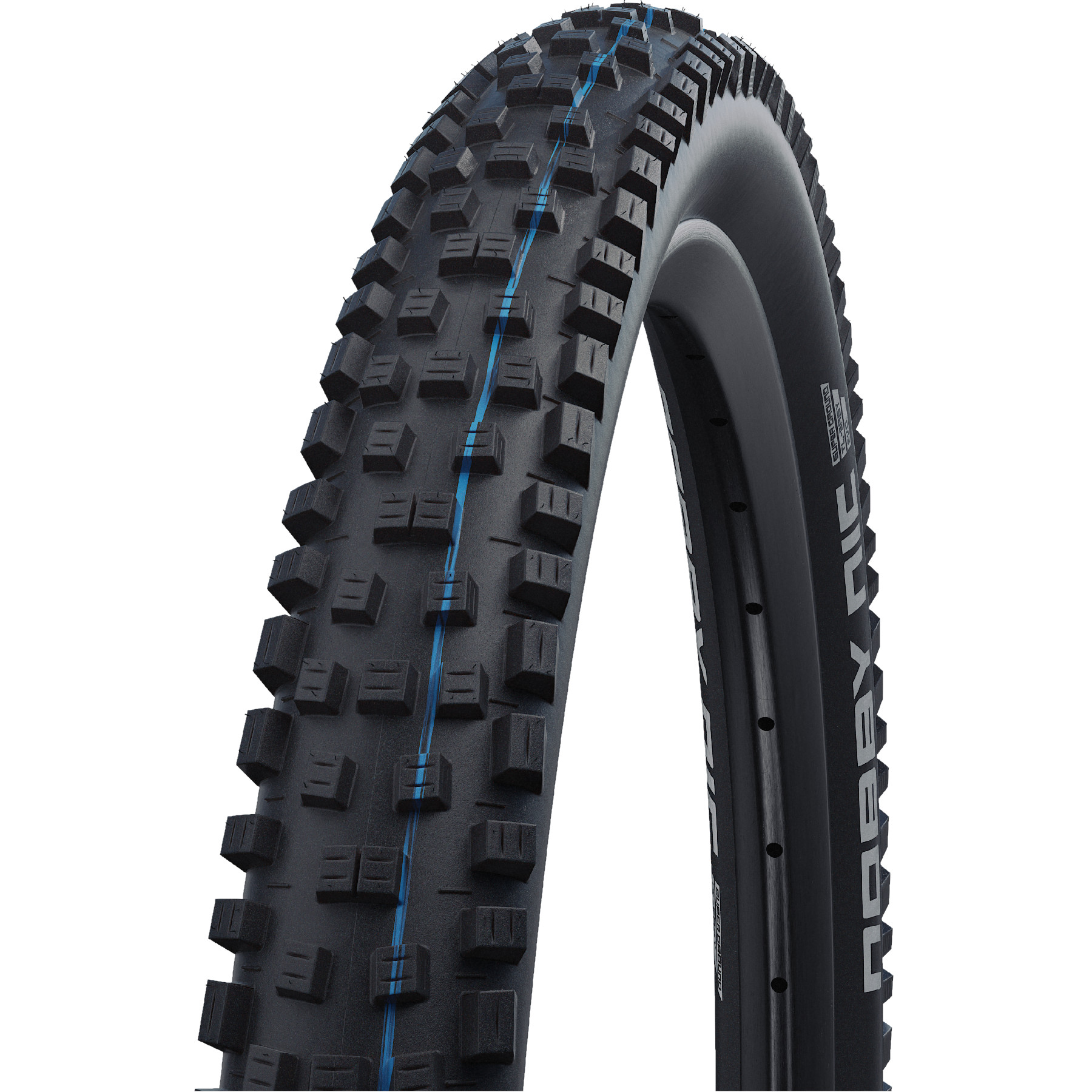 Picture of Schwalbe Nobby Nic Folding Tire - Evolution | Addix Speedgrip | Super Ground | TLEasy - ECE-R75 - 29x2.25&quot; | Black