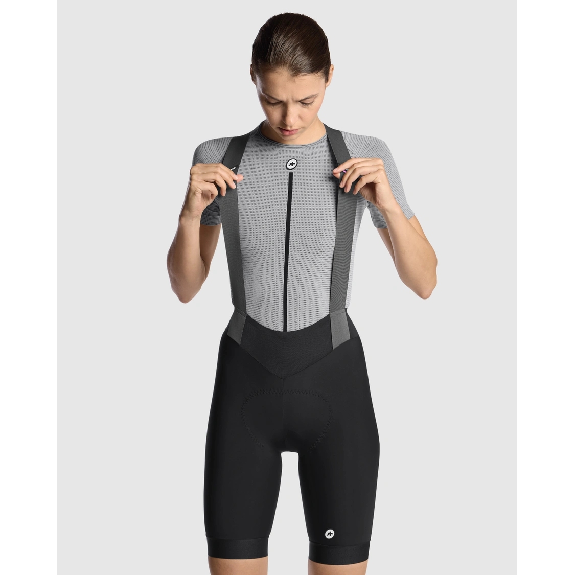 Assos P1 Summer Short Sleeve Skin Layer Women - grey series | BIKE24