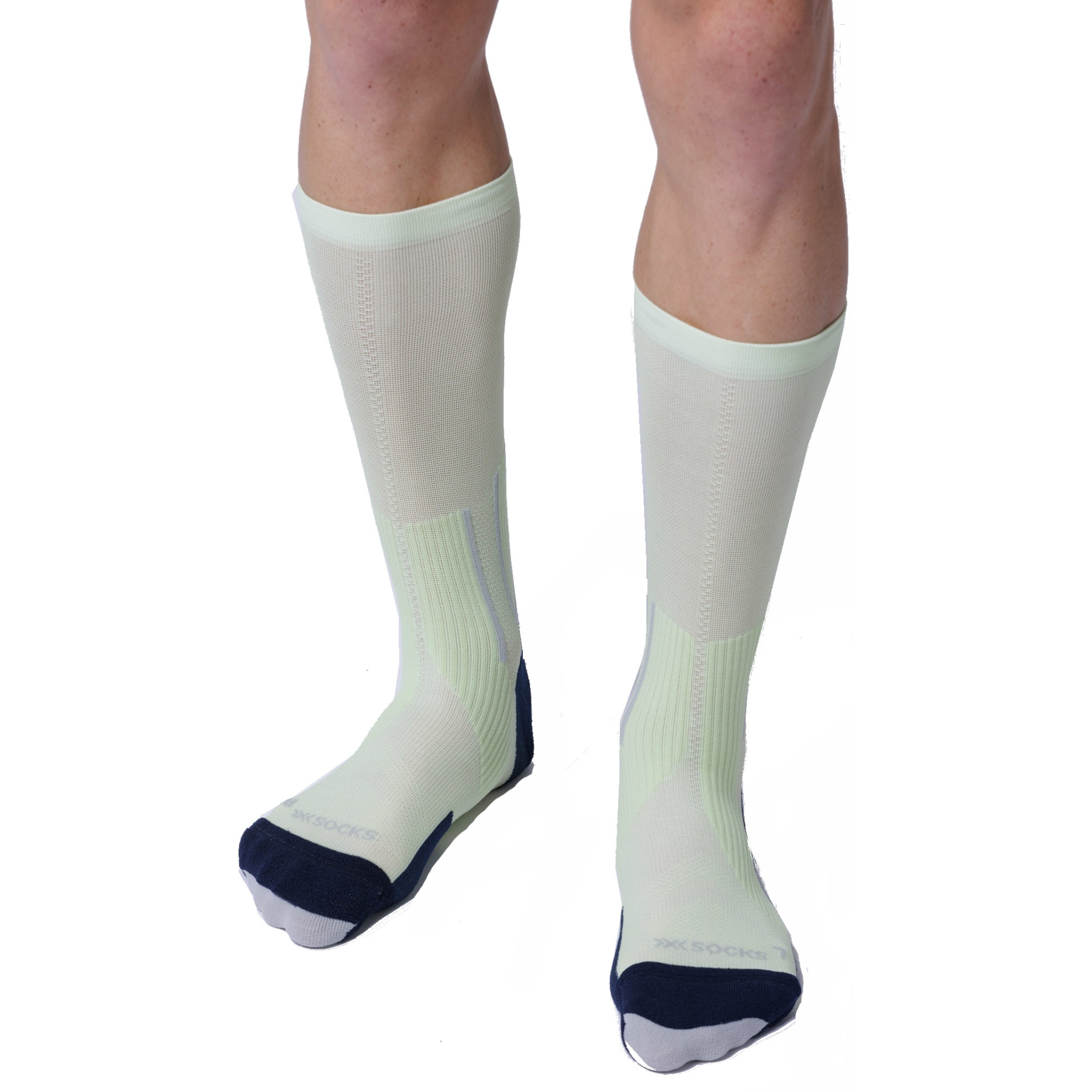 Photo produit de X-Socks Chaussettes - Run Perform Crew - neolime/x black