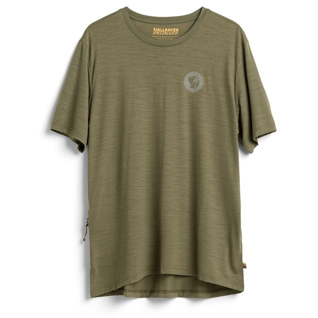 Picture of Specialized Fjällräven Wool Tee Short Sleeve - green
