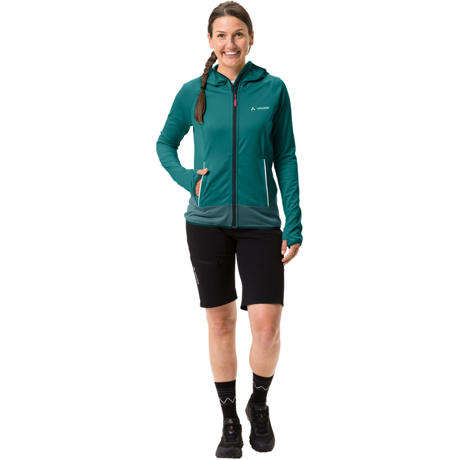 Vaude Giacca in Pile Donna - Tekoa II - wave - BIKE24