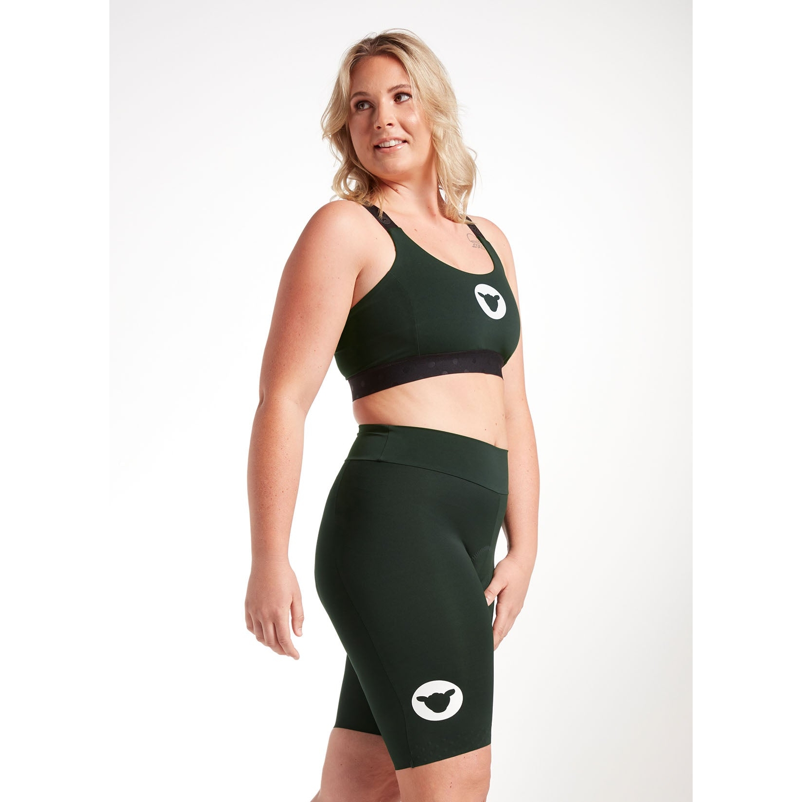 Black Sheep Cycling WMN Integrated Shorts Women - Scarab | BIKE24