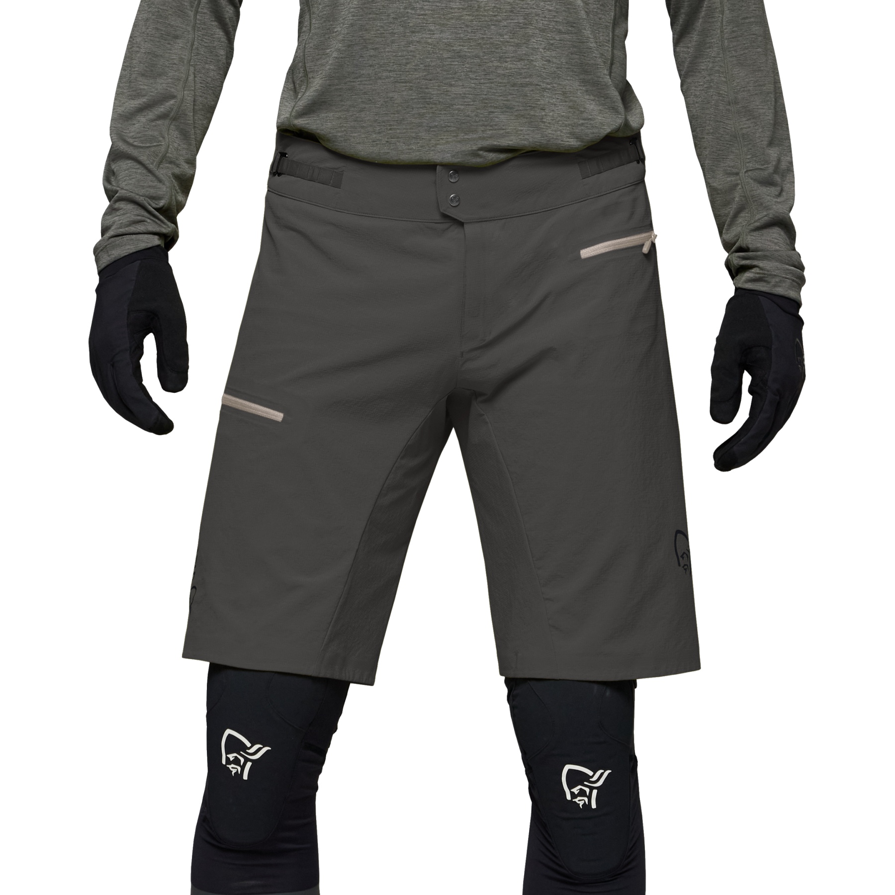 Norrona fjørå flex1 Shorts Men - Beluga | BIKE24