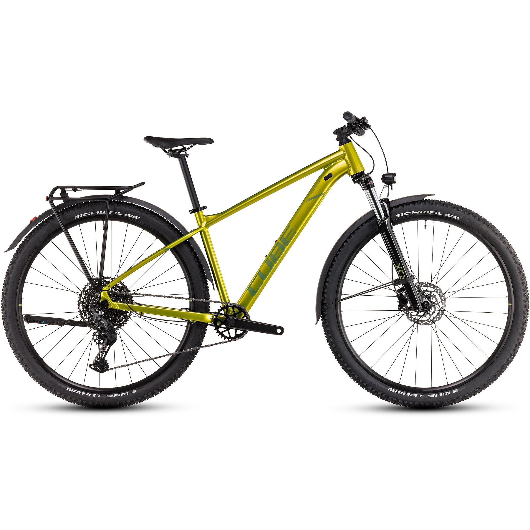 Picture of CUBE AIM SLX Allroad - Mountainbike - 2025 - 27.5&quot; - flashlime / juniper