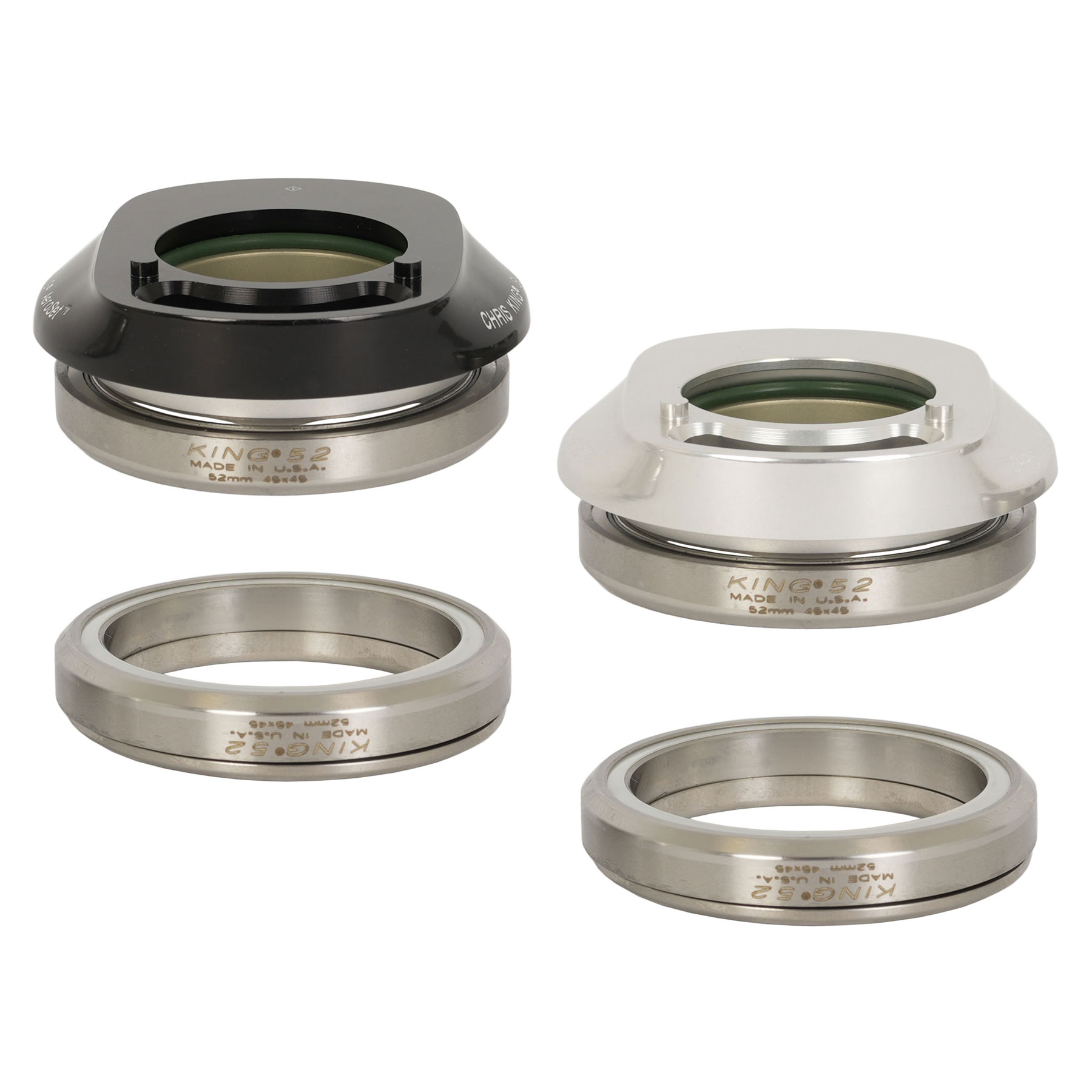 Гарнитура с фиксатором Chris King AeroSet 1 - IS52/28.6 | IS52/40 - FSA