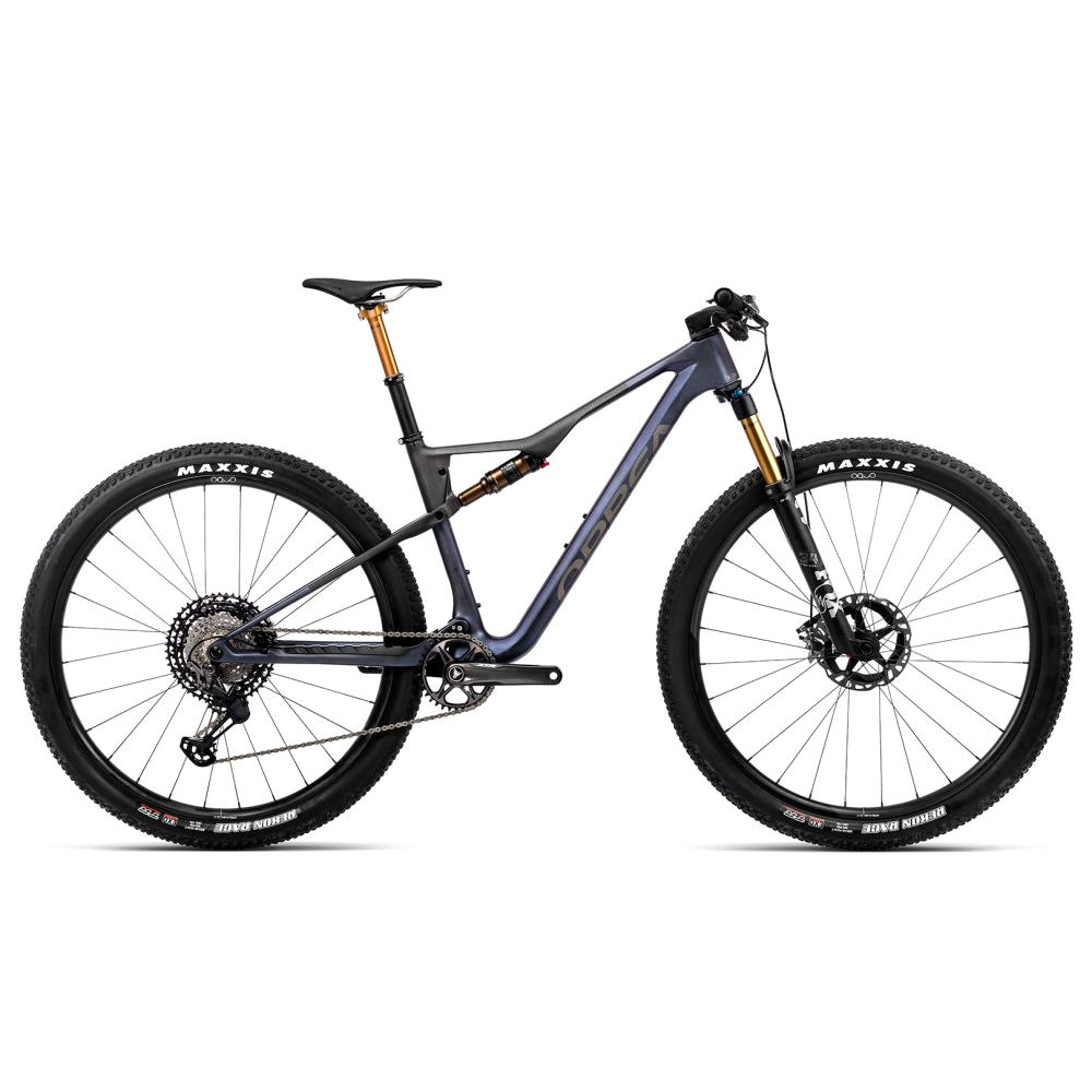 Productfoto van Orbea OIZ M-TEAM XTR Mountainbike - 2023 - Tanzanite Carbon - Carbon (matt)