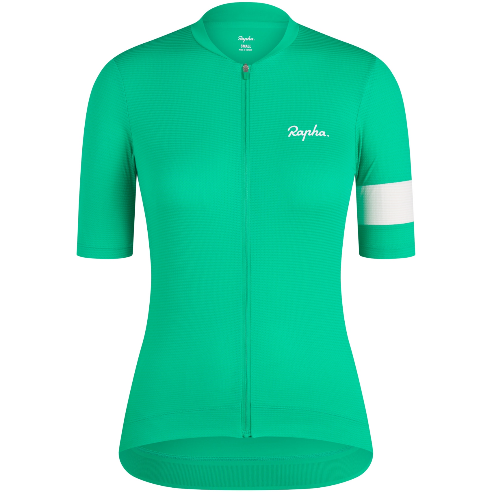 Женский легкий трикотаж Rapha Core с коротким рукавом - свежий зеленый/бело-зеленый